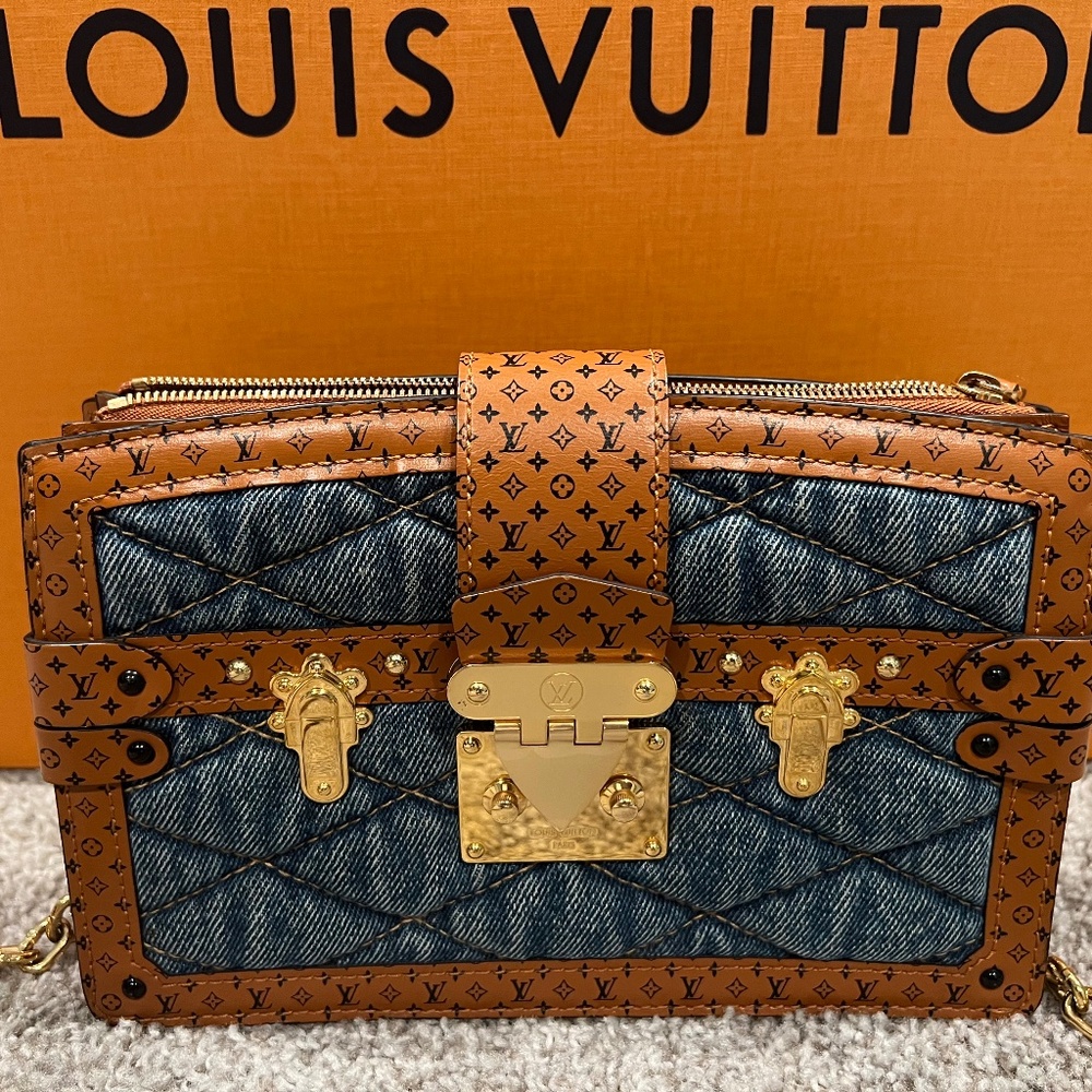 Louis Vuitton Malletage Trunk